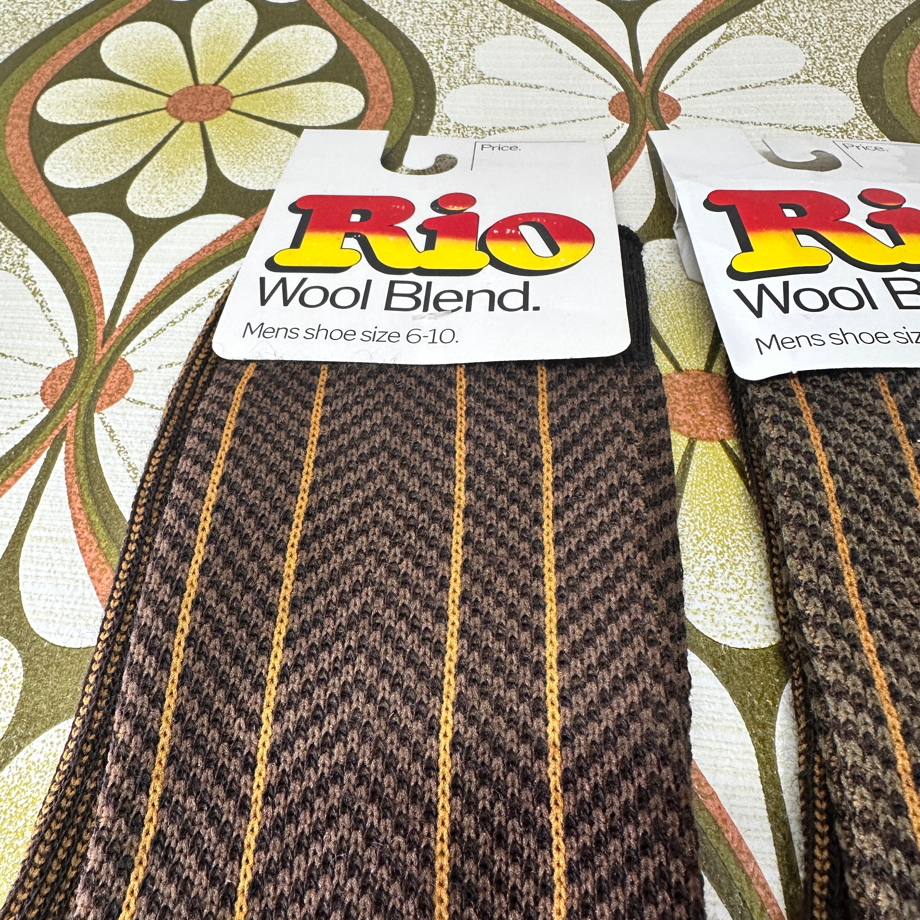 RIO Australian Made VIntage Socks Wool Two Pairs