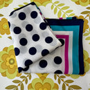 Cute Polka Dot Scarf Vintage