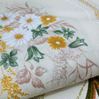 Cute Vintage Beige Floral Napkins