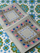Vintage Floral Cotton Napkins | Set of 12 | Unused