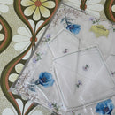 Embroidered Vintage Tablecloth Cotton