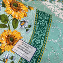 New Italian 100% Cotton Tablecloth Round