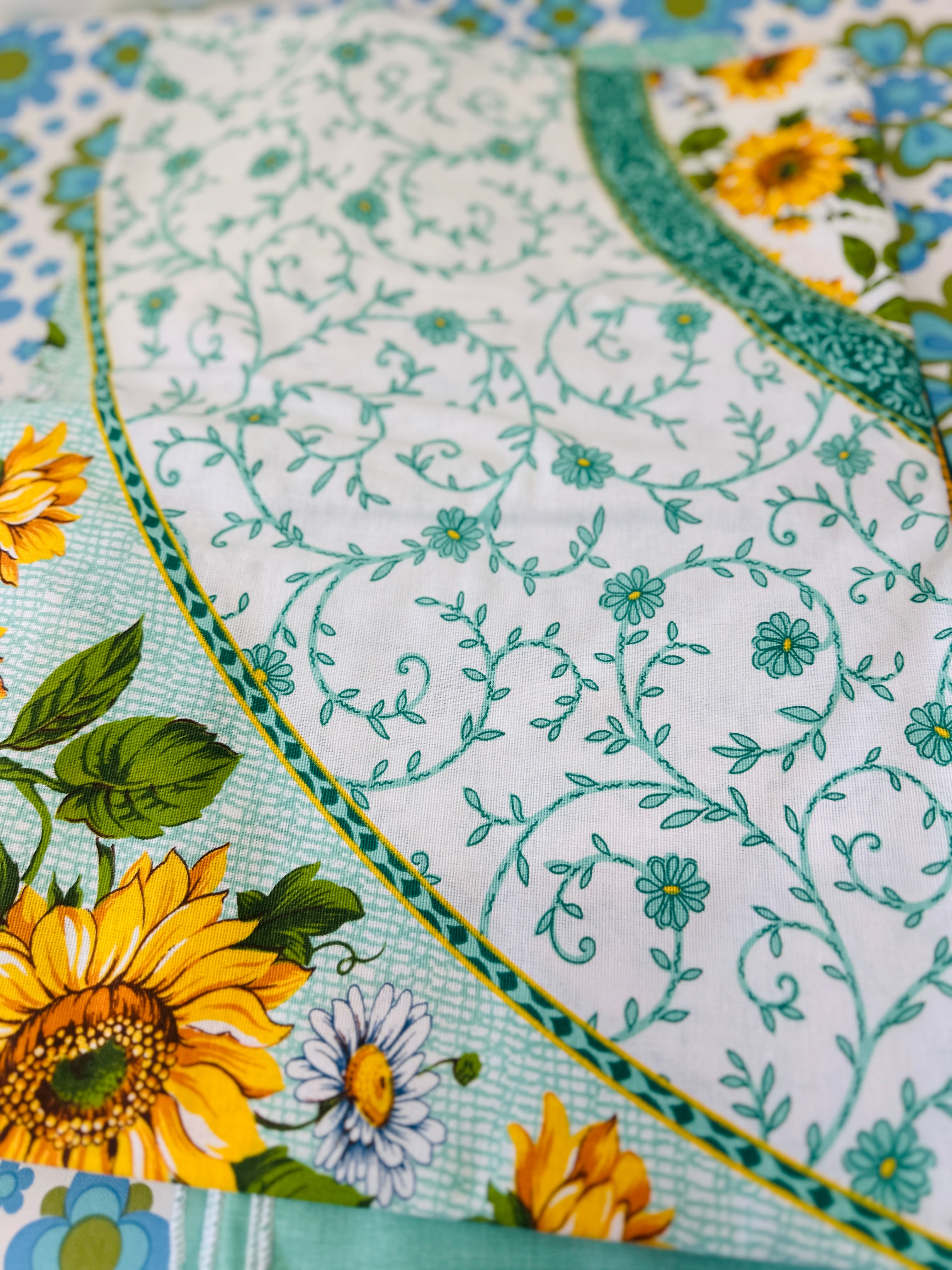 New Italian 100% Cotton Tablecloth Round