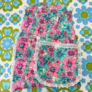 Bright Adorable Vintage Apron FLORAL