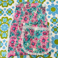 Bright Adorable Vintage Apron FLORAL