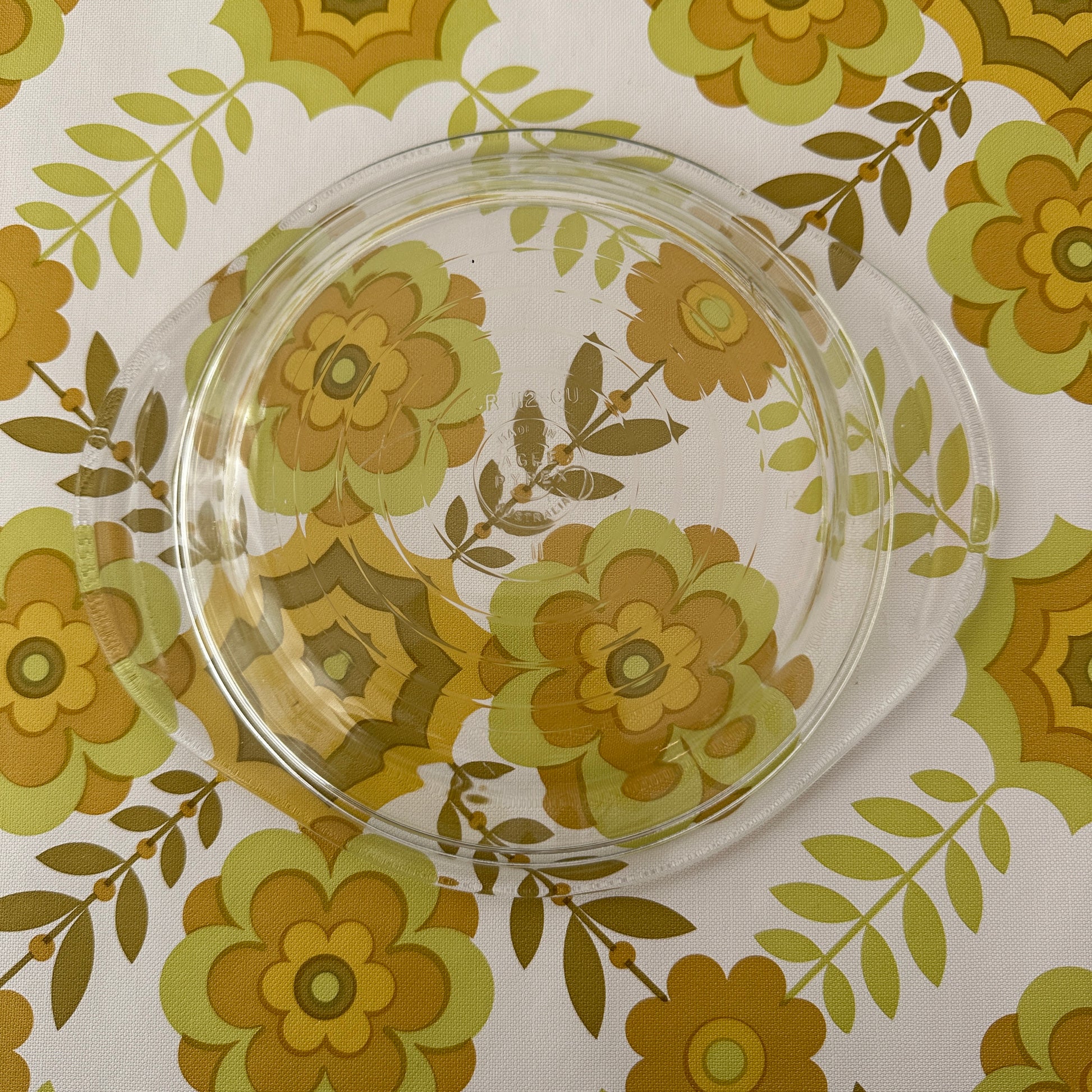 AGEE Pyrex Australia CR-112 CU LID – Pink Peacock