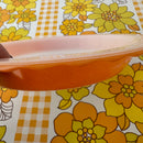 Retro Crown Pie Dish ORANGE Kitchen