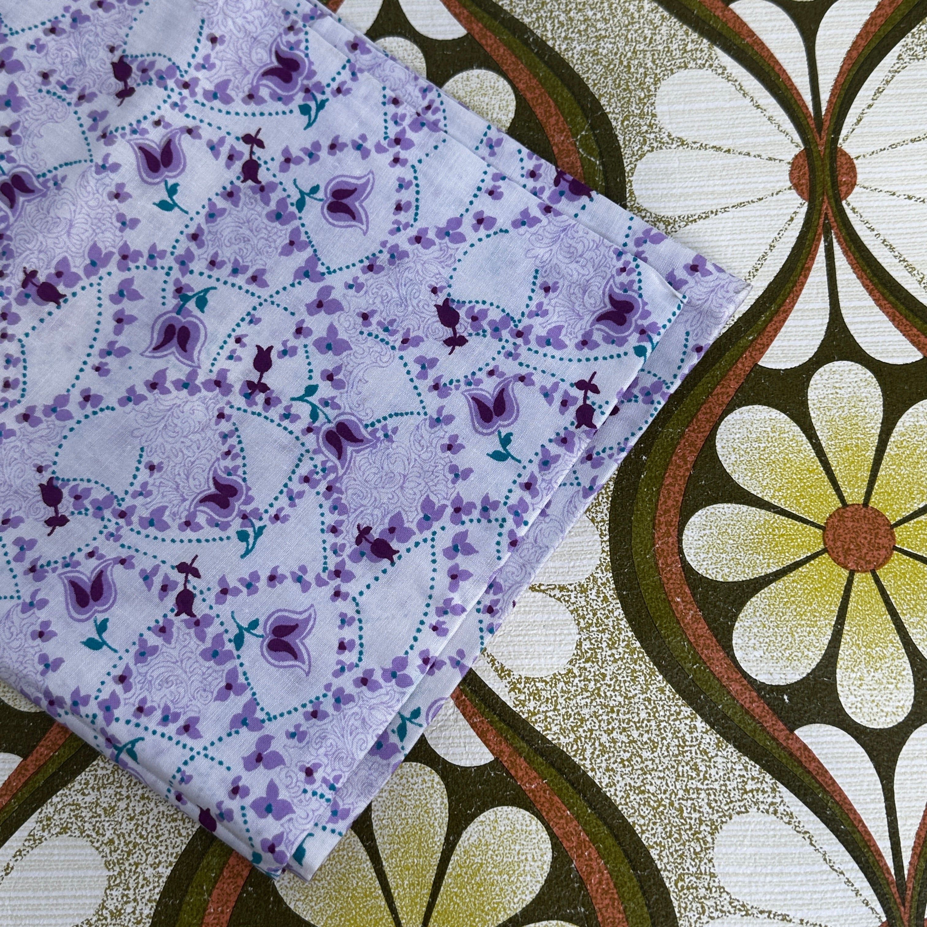 Vintage Cotton Pillow Cases | Pair