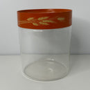 Vintage Pyrex Store 'N See Canister | Autumn Harvest Wheat | # 2