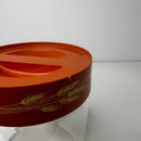 Vintage Pyrex Store 'N See Canister | Autumn Harvest Wheat | # 3