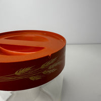 Vintage Pyrex Store 'N See Canister | Autumn Harvest Wheat | # 3