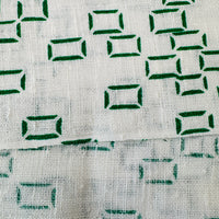 240cms Beautiful Green & White Travertine FABRIC