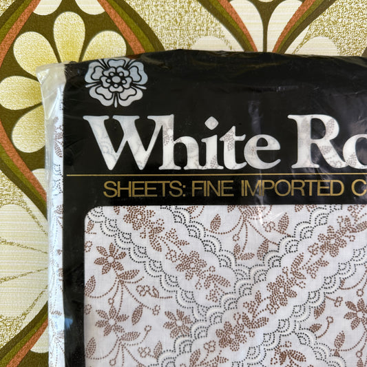 RETRO All Cotton Vintage Sheet SET