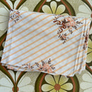 Brand New Cotton PAIR Pillow Cases VINTAGE