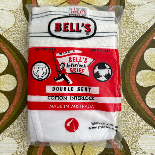 BELL'S Interlock Brief Cotton Jocks 90cms