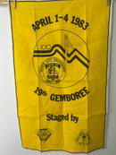 UNUSED Vintage Tea Towel | 19th Gemboree 1983 Broken Hill Centennial
