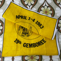 UNUSED Vintage Tea Towel | 19th Gemboree 1983 Broken Hill Centennial