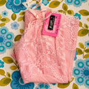 STUNNING Pink Retro IRENE Slip Lingerie W Tag