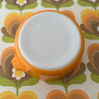 Orange RETRO Pyrex Vintage Kitchen Casserole DISH