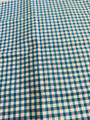 190cms Vintage Cotton Gingham FABRIC