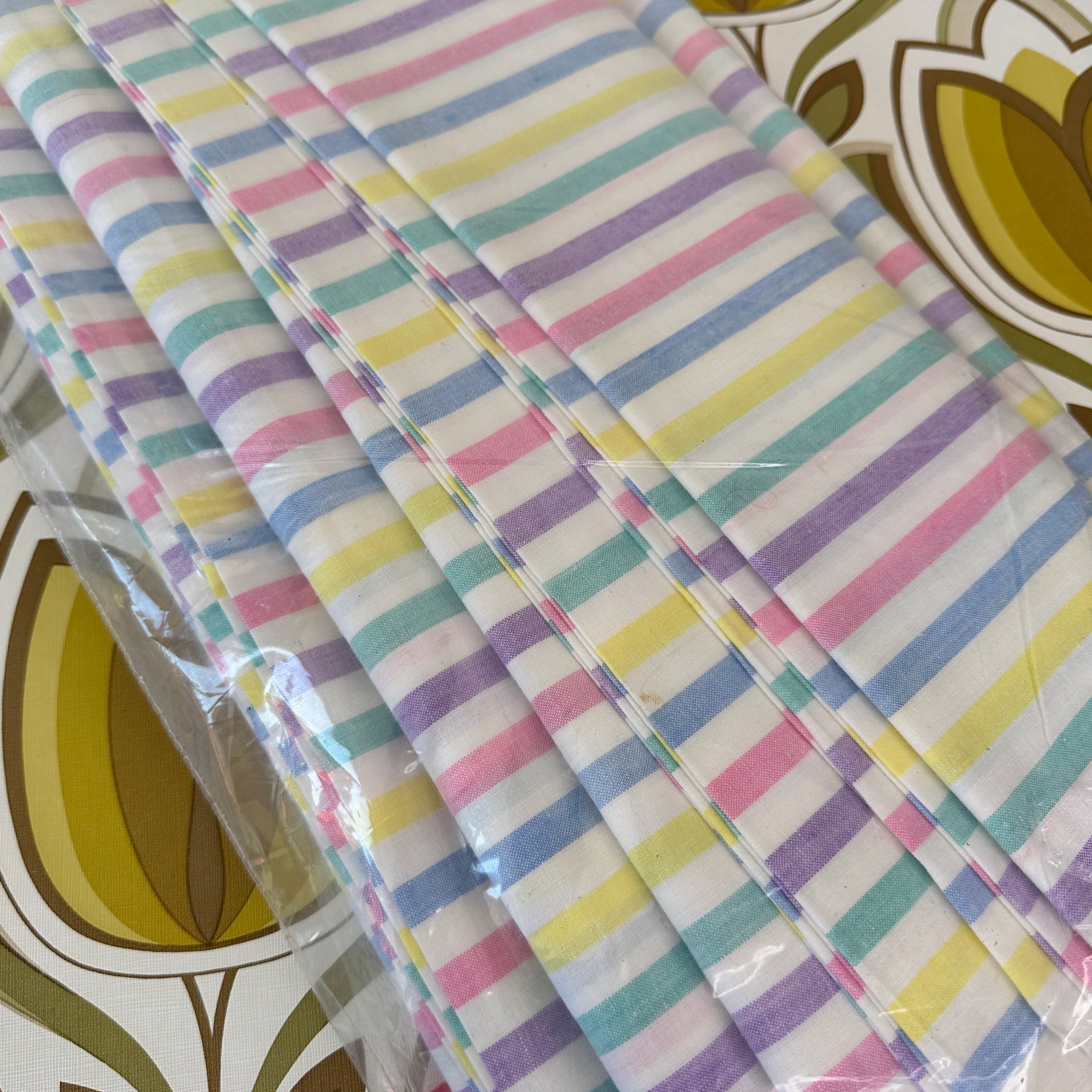 NILE Sheets New OLD Stock Candy Stripes