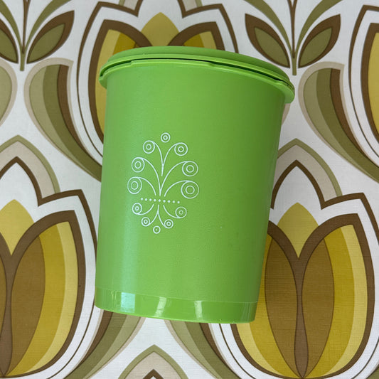 Awesome MEDIUM Green TUPPERWARE Container