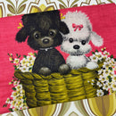 Irish Linen Lamont Dogs TEA TOWEL