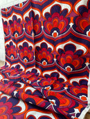 Sold by METRE ~ 110cms WIDE RETRO Vintage Rowe Ashley FABRIC Upholstery