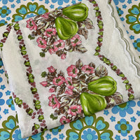 Large Unused Vintage Tablecloth FLORAL