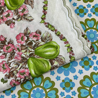Large Unused Vintage Tablecloth FLORAL