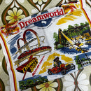 Vintage Dreamworld Gold Coast Souvenir Tea Towel