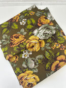 TWO Panels Amazing Unused VINTAGE Fabric Curtain Panels W TAGS