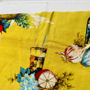 300cms Huge Lot of RETRO Kitsch Curtain Fabric Barckloth