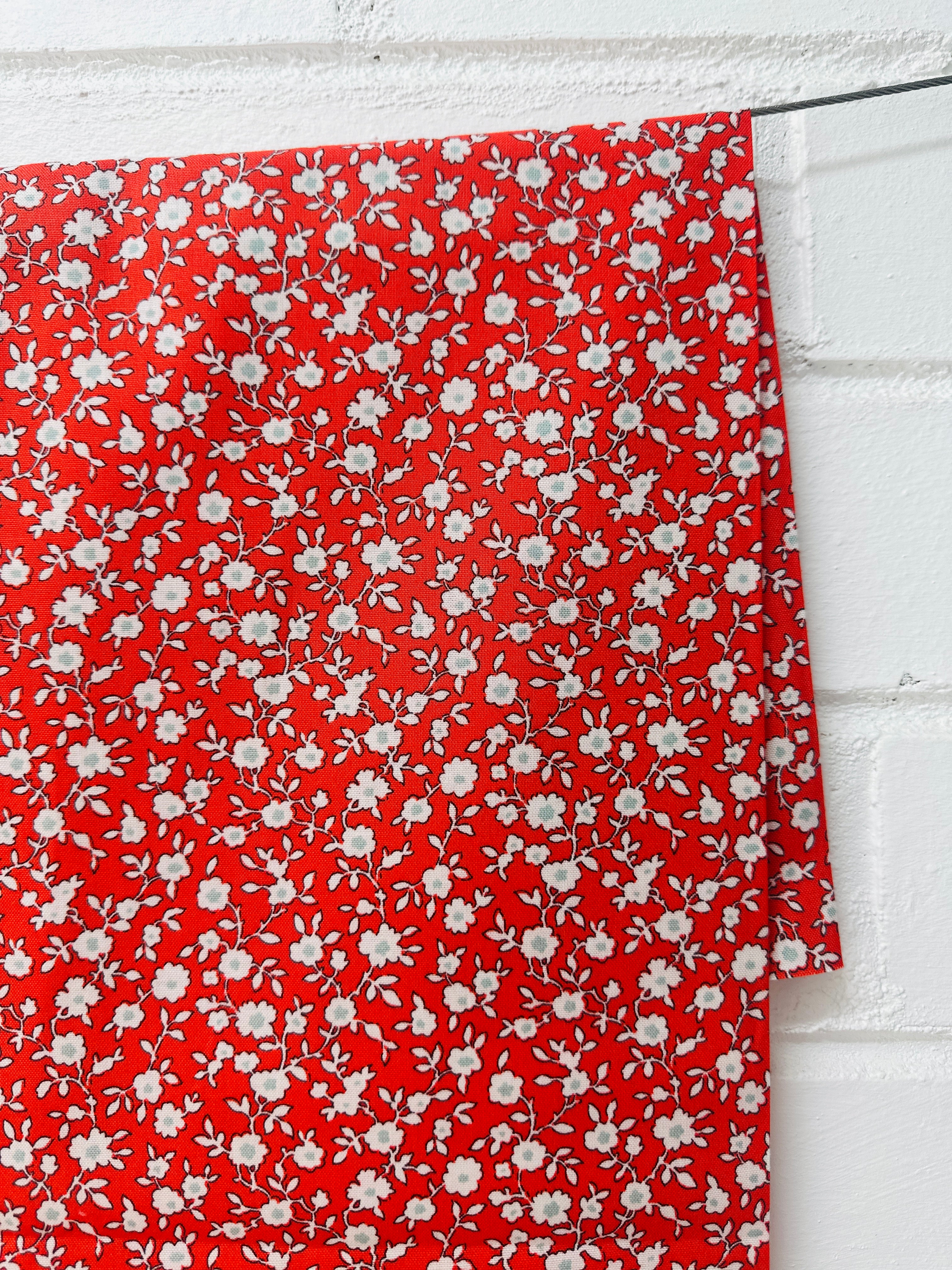 115cms Liberty Cotton Fabric DAISY TRAIL