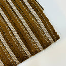 RETRO Brown Netting Curtains PAIR Fabric