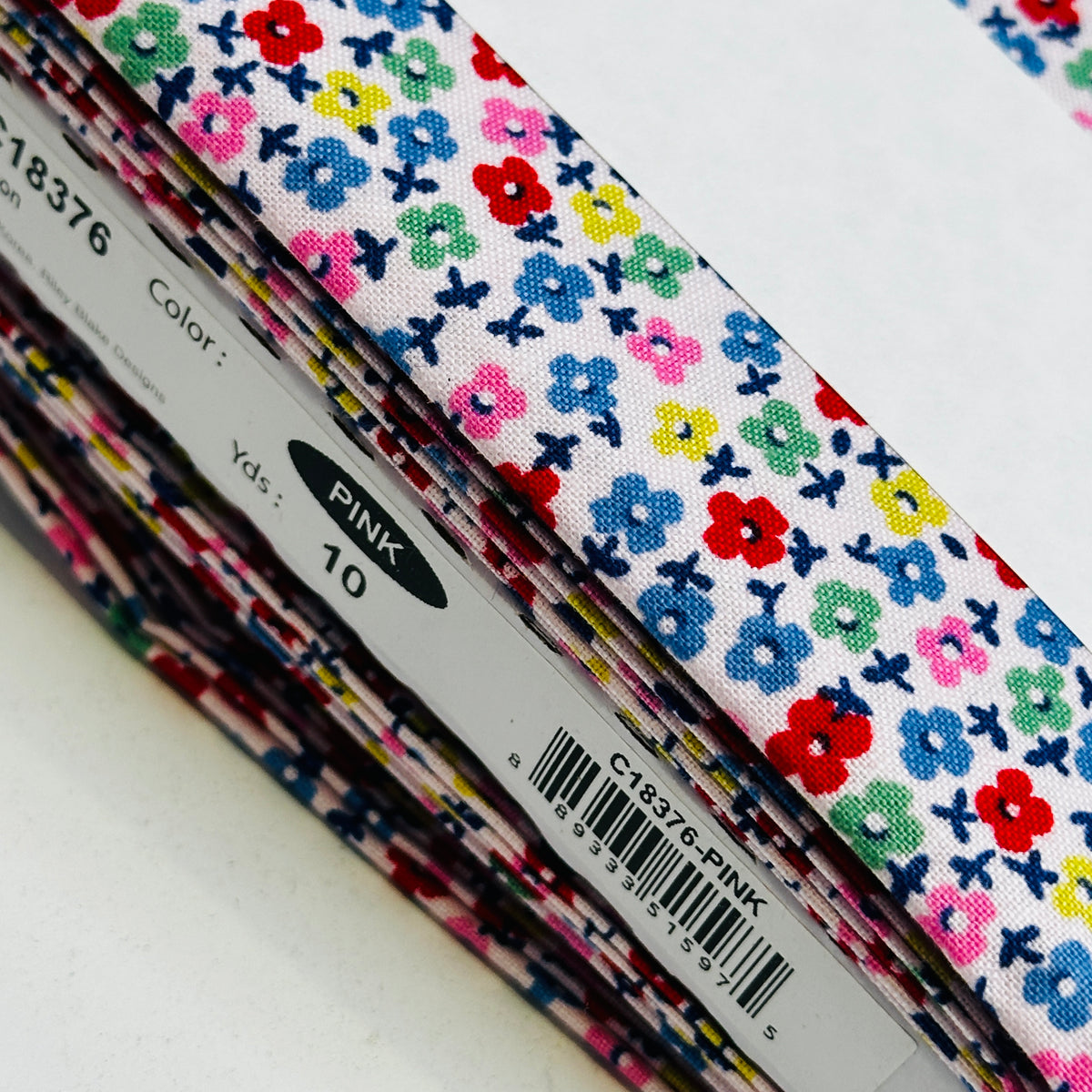 Cath Kidston Teeny One Pink Cotton Fabric | Sold by Half Metre