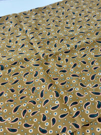 110cms Vintage Paisley Nylon Fabric