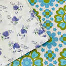 UNUSED Vintage Pretty Floral Pillow Cases PAIR