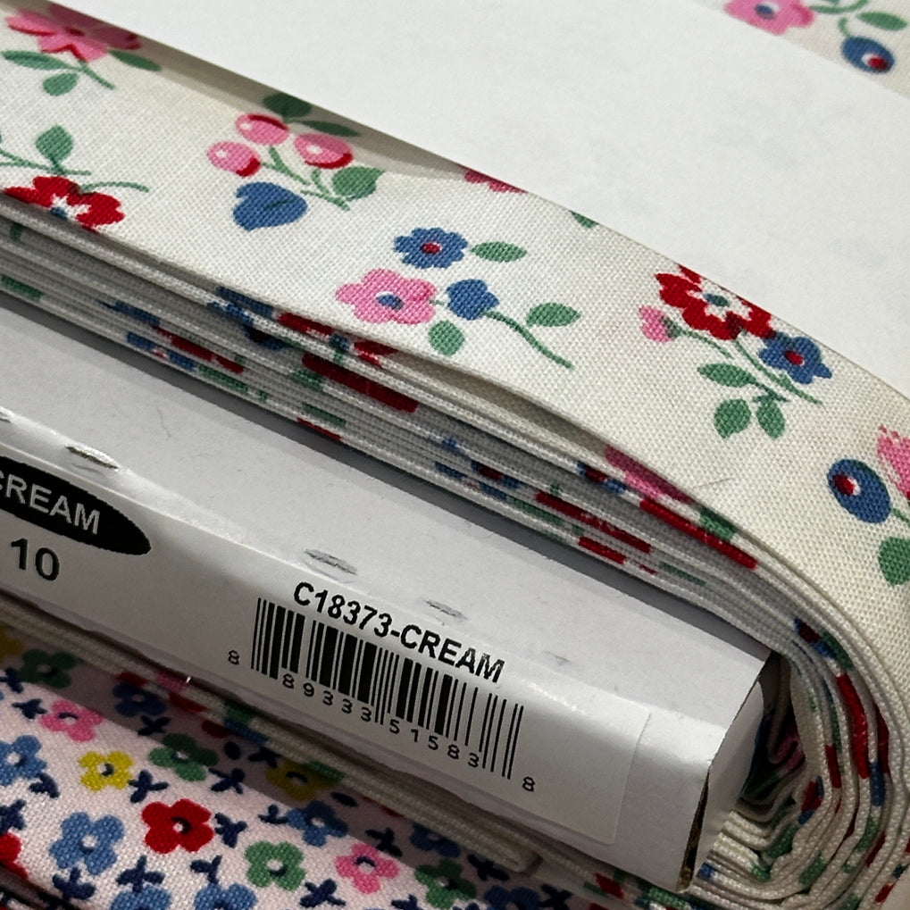 Cath Kidston Arlington Ditsy Cream Cotton Fabric | Sold by Half Metre