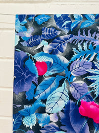 200cms Modern Large Floral Fabric