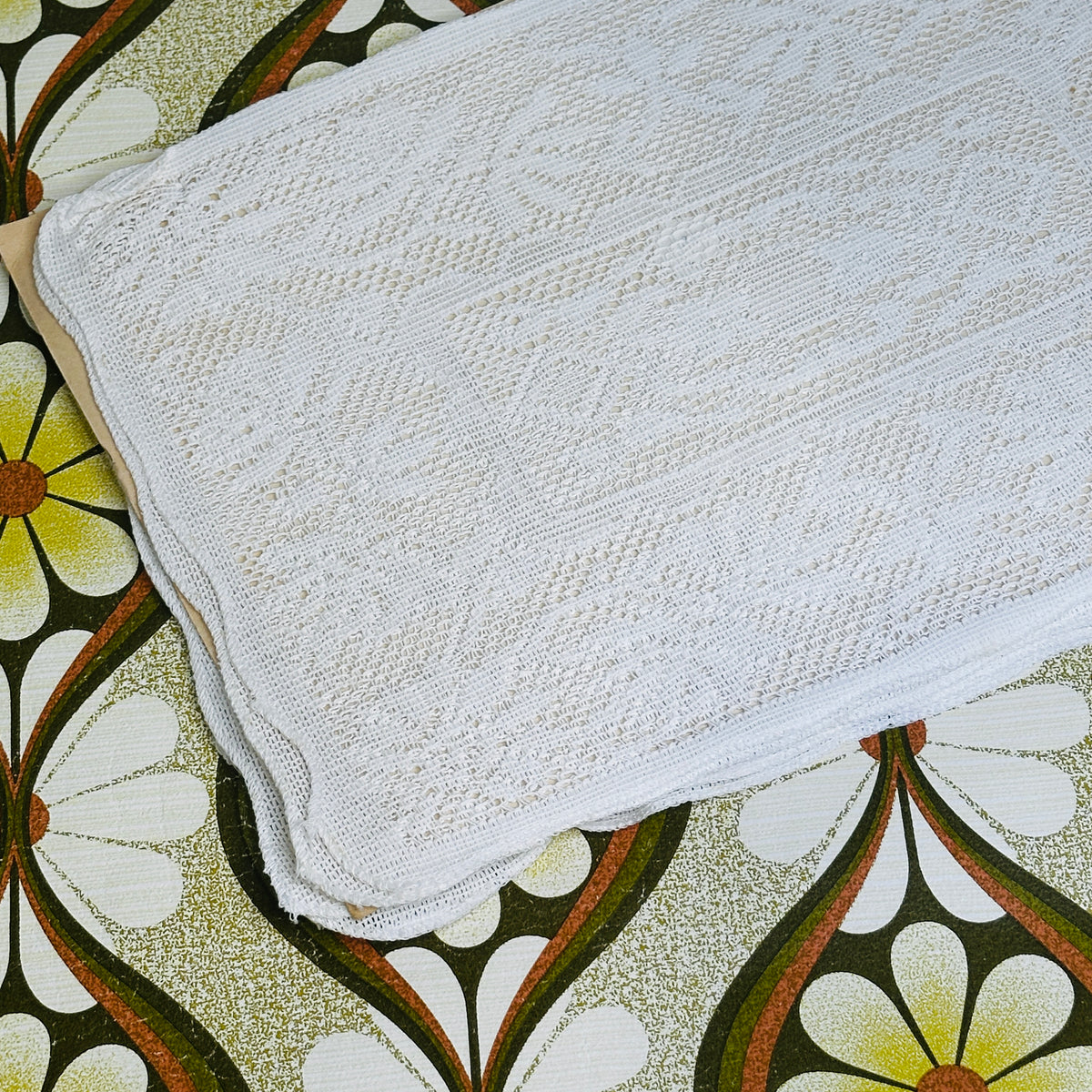 Lace Placemats UNUSED Vintage Pack 100% Cotton