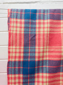 Cute Pink & Blue Blanket WOOL