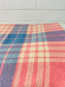 Cute Pink & Blue Blanket WOOL