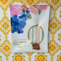 Vintage Actil Cotton Pillowcases | Pastel Stripes | Pair