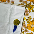 Vintage White Embroidered Pillowcases | Pair