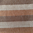 175cms RETRO Brown Striped FABRIC