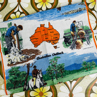 Vintage Australian Outback Tea Towel | New