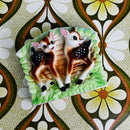 Vintage Japanese Bambi Wall Vase | Retro Deer