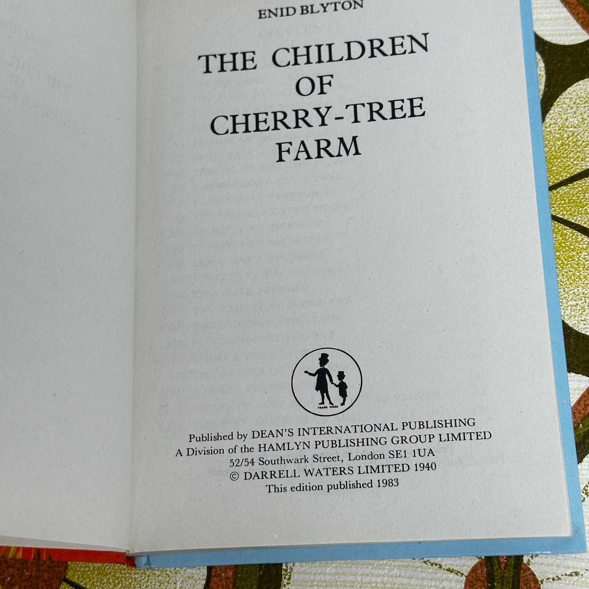 Vintage Enid Blyton The Children of Cherry-Tree Farm Book | 1983