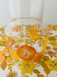 Large PYREX USA Pitcher Lemons & Oranges